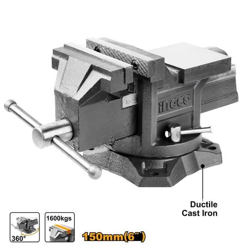 INGCO Bench Vice HBV086 - Black