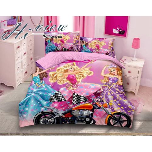 Cartoon Character Themed Kids Duvet- Multicolor