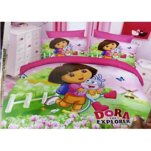 Cartoon Character Blankets Or Duvet Covers  Or Bed Covers For Children Boys and Girls 3 Pieces In One Set Duvet Cover Pillow Case Character Pattern Bedding