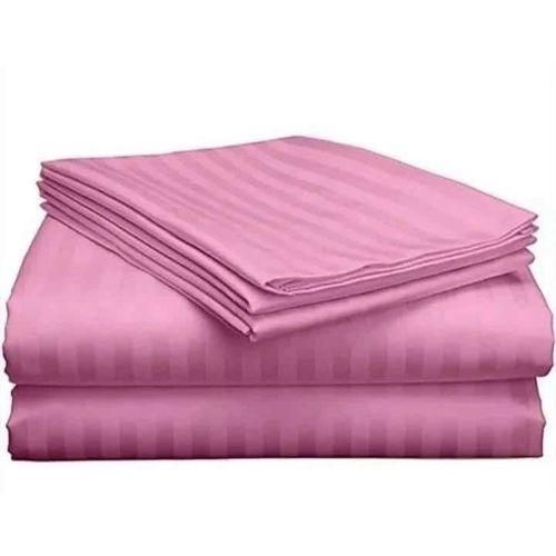 5*6 Egyptian Cotton Night Comfort sheet set 300 Thread Count Cotton Soft & Smooth Sateen Weave - 4 Piece Embossed Bed Sheet Set Striped 1 Fitted Bedding Sheet, 1 Flat Sheet & 2 Pillowcase Fits 15