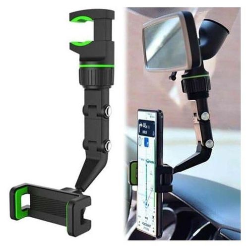 Universal 360&deg; Rotating Car Phone Holder Safe Driving Accessory - Black