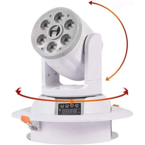 Led Stage Lights, 100W Spot Wash Moving Head Light Led Light Moving Head Pattern Light For Dj Disco Party Show Stage Lighting Advanced Dj Light Effects