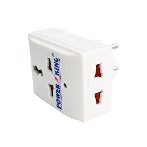 Power King Multi-Plug Power Adapter - White