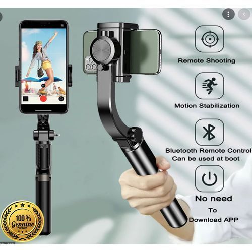 Other Rechargeable Gimbal Stick Tripod, -Black