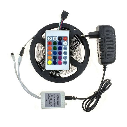 5 Meter Rgb Led Strip with Remote White