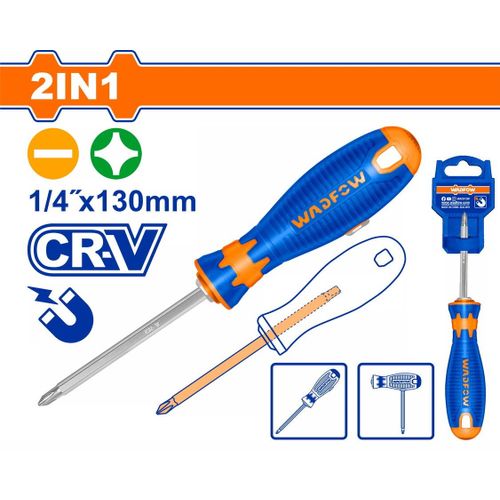 WADFOW WSS45M3 - 2 In 1 Screwdriver Set - Blue