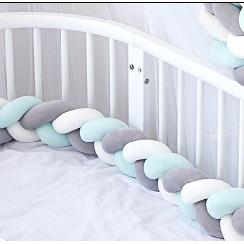 DIY Braided Baby Crib Bumper Cot Bumper