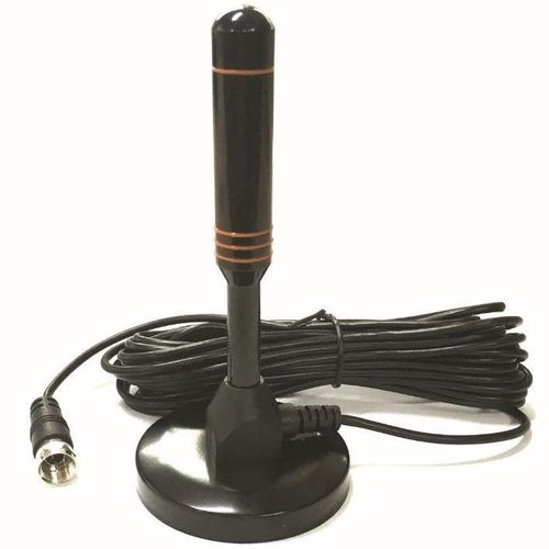 Digital TV Antenna - 110 Miles HDTV Antenna Digital Indoor Antenna With Detachable Signal Booster VHF UHF High Gain Channels Reception For 4K 1080P Free TV Channels- Black