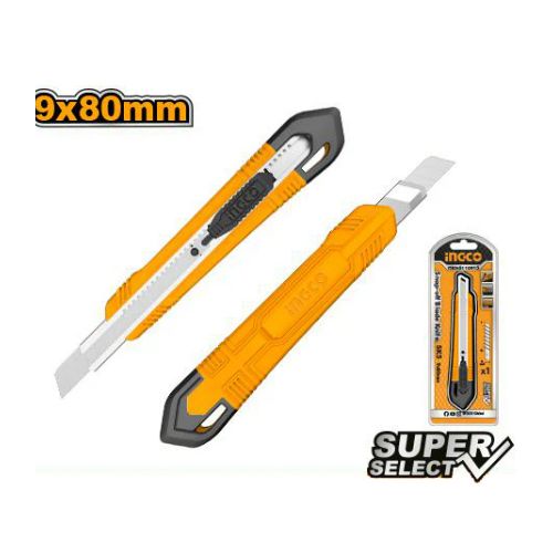 INGCO HKNS110915 - Snap-Off Blade Knife - Orange