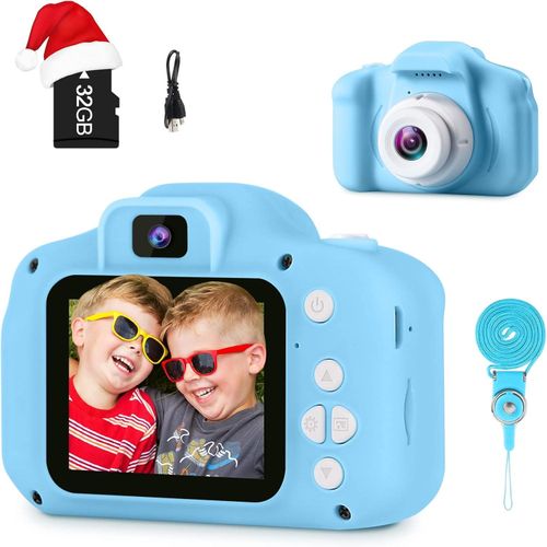 Kids Camera for Boys Girls - Dual Selfie Mini Children Camera Age 3 4 5 6 7 8 9 Year Old Kids Birthday Gift for Girls Boys Toy Camera for Kids Video Camera Recorder- mullti