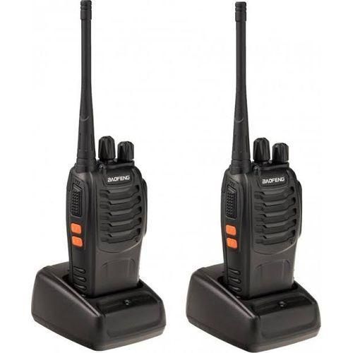 Baofeng Radio Call Walkie Talkie Two-Way Pair - Black