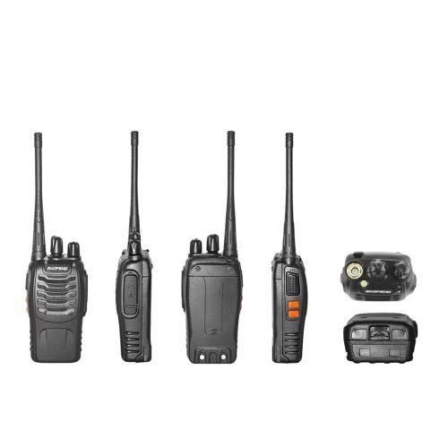 Baofeng Radio Call Walkie Talkie Two-Way Pair - Black