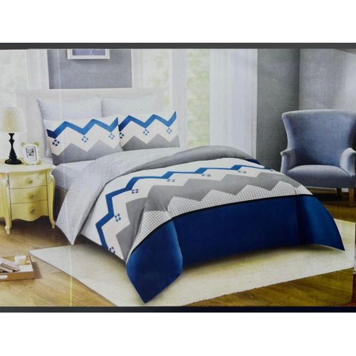 5*6 Unique Bedcover with one bedsheet and Two Pillowcases