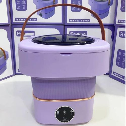 Boma Small Portable Washing Machine, Mini Washer 4.5L High Capacity with 3 Modes Deep Cleaning for Underwear, Baby Clothes, or Small Items, Foldable Washing Machine for Apartments, Camping, Travel -Multicolor