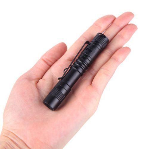 Mini LED Pen Light Torch Pocket Flashlight Camping Emergency Torch