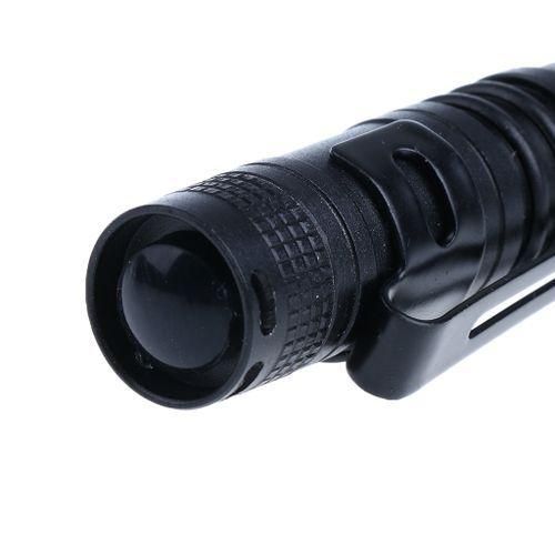 Mini LED Pen Light Torch Pocket Flashlight Camping Emergency Torch