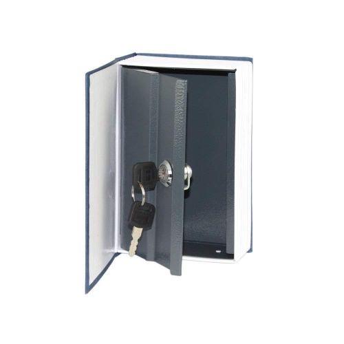 26.5 x 19.7 x 6.5cm , KBS-803 ,1 Piece Of Diversion Dictionary Metal Hidden Safe Box Book Can with Security Combination Lock+Key Lock Money Hide Secret Security Safe With Combination Lock Cash Money Coin Storage Jewelry Key Locker Kid Gift