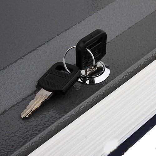 26.5 x 19.7 x 6.5cm , KBS-803 ,1 Piece Of Diversion Dictionary Metal Hidden Safe Box Book Can with Security Combination Lock+Key Lock Money Hide Secret Security Safe With Combination Lock Cash Money Coin Storage Jewelry Key Locker Kid Gift