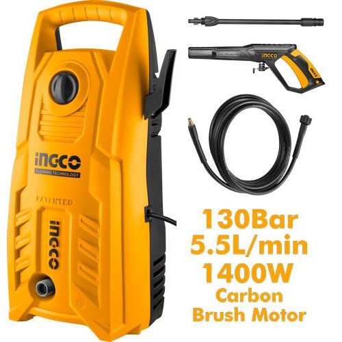 INGCO HPWR14008 - High Pressure Washer - Orange