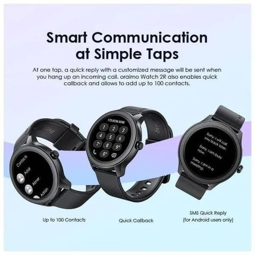 Watch 2R Bluetooth Calling Smart Watch for Men and Women,1.39