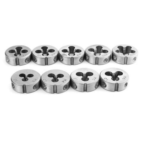 20pcs Metric Manual Screw Tap Screwdriver Bit Set M3-m12 Screw-thread Spanner With Box For Repair Tools