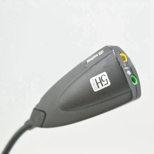 External USB Sound Card Wired Recording Sound Card 7.1 Adapter 5HV2 3D Audio Headset Microphone