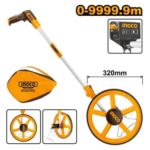 INGCO HDMW45 - Measuring Wheel - Orange