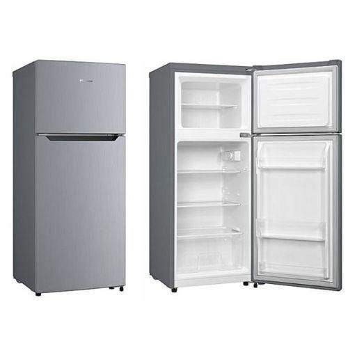 Hisense 160L Top Mount Freezer Double Door Refrigerator Silver