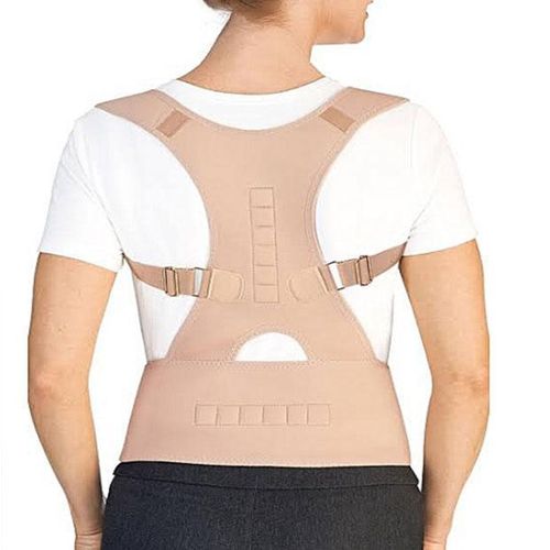 Royal Posture Back Corrector Pain Reliever, - Brown,