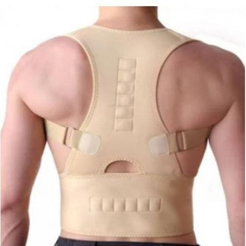 Royal Posture Back Corrector Pain Reliever, - Brown,