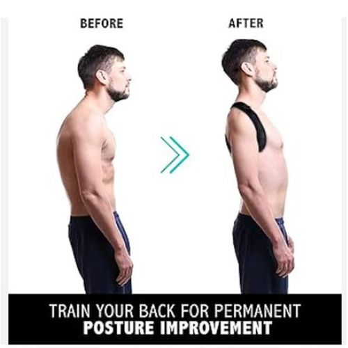 Royal Posture Back Corrector Pain Reliever, - Brown,