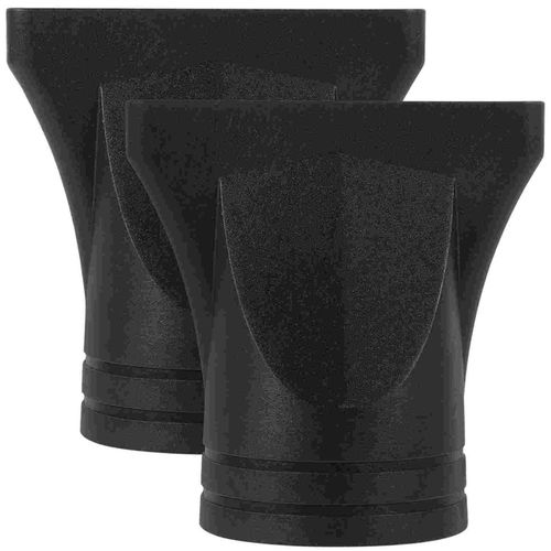 Hair Dryer Nozzle Attachment Concentrator Replacement Accessory Diffuser Blower Salon Tool-Black