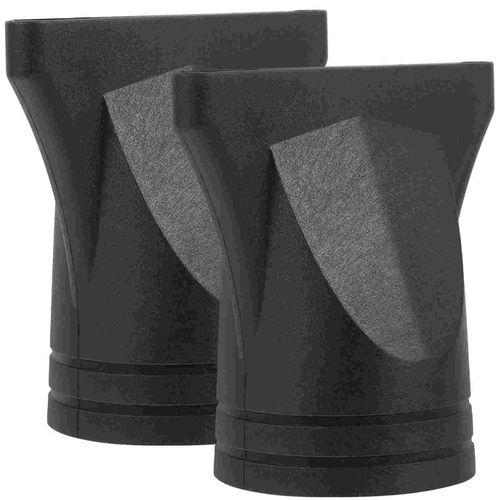 Hair Dryer Nozzle Attachment Concentrator Replacement Accessory Diffuser Blower Salon Tool-Black