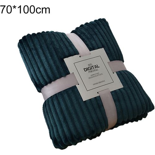 Throw On Blanket Green