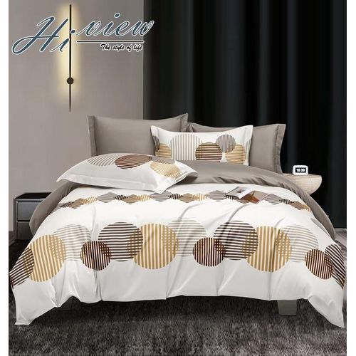 4Pc Set Double Faced 1Bedsheet&2 Pillow Cases