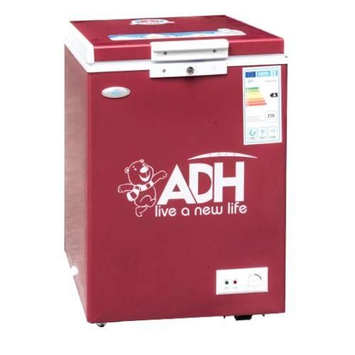 ADH 130 Liters Fridge With Chest Freezer Compartment-Multicolour