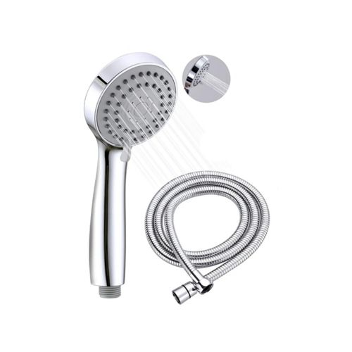 Handheld Bathroom Shower Head Spray Spout Handset with a shower chain