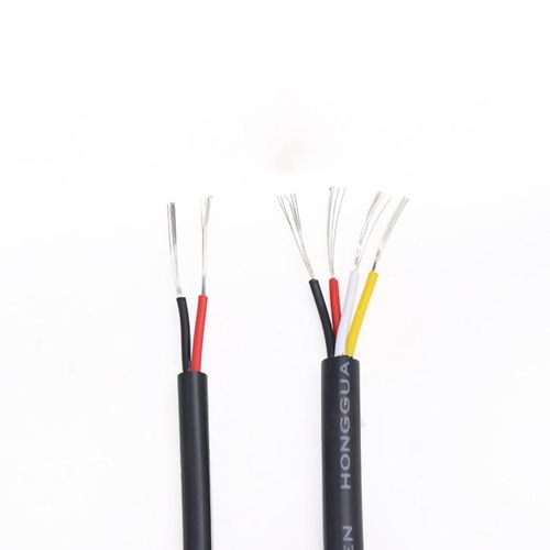 20awg Shielded Wire Ul2464 Multi-Core Sheathed Black And White Power Cord 2 Core 4-Core Control Pvc Flexible Wire