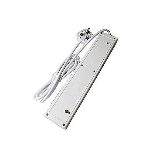 Astra 4-Way Power Extension Socket - White