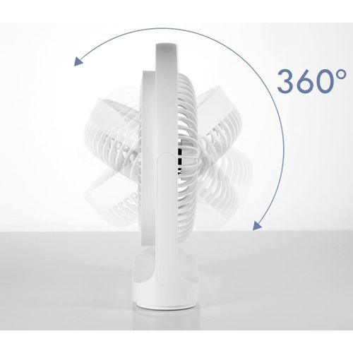 1Pc Mini Electric Fan With a Drawer Rotatable Head USB Portable Speed Adjustment Fan for Home Office Bedroom Dormitory- Multicolor