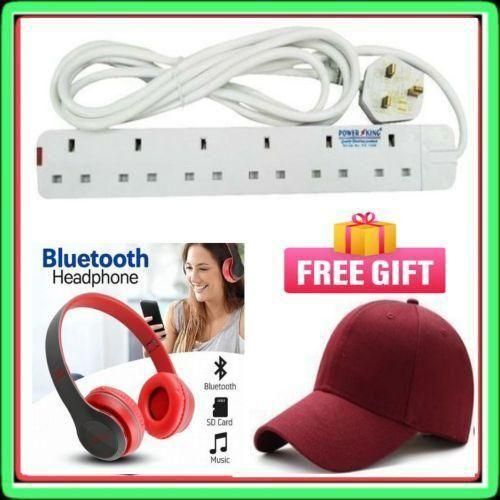 Power King 4 way extension cable plus free gifts