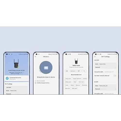 Xiaomi Mi AC1200 WiFi Range Extender WiFi Booster Dual Band 5GHz Wireless Repeater Wireless AP with Ethernet Port - EU Plug