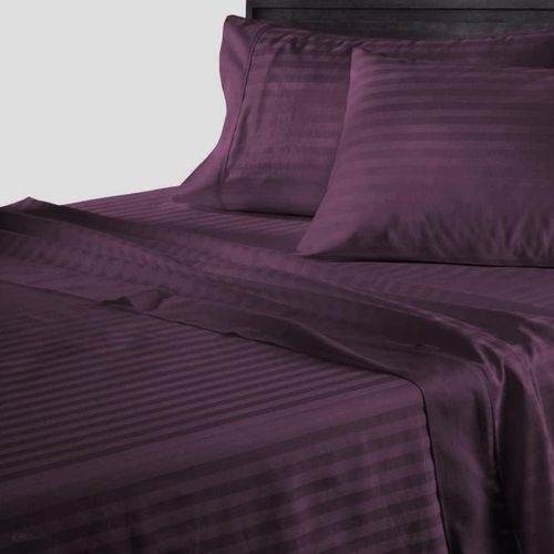 Bedsheets With Pillow Cases Purple