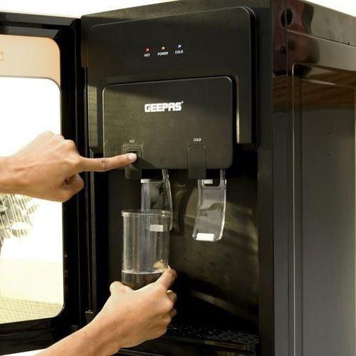 Geepas Portable Water Dispenser, Black& Brown