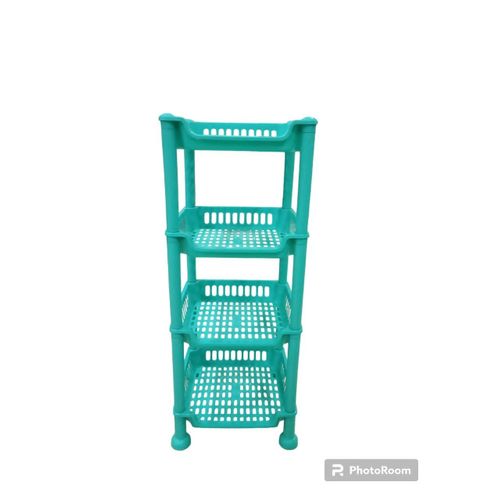 4 tier plastic  trolley