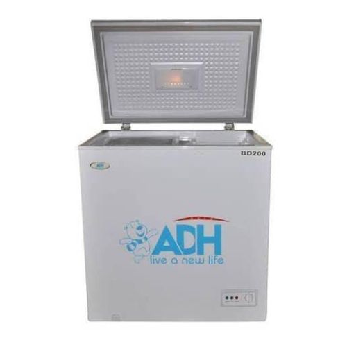 ADH 200 Liters Electric Chest Freezer Fast Cooling Keeps Cold Even After Powering Off-Multicolours