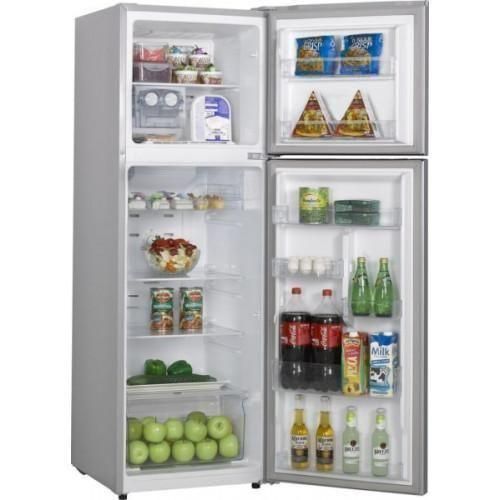 Hisense 328L Double Door Refrigerator - Silver