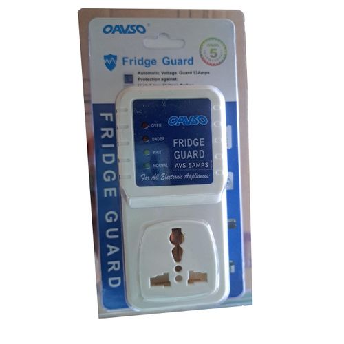 Fridge Guard For Protection Of All Appliances  Against Unnecessary Power Fluctuations-White