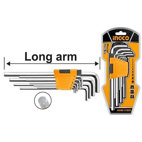 INGCO HHK11091 - Hex Key - Orange