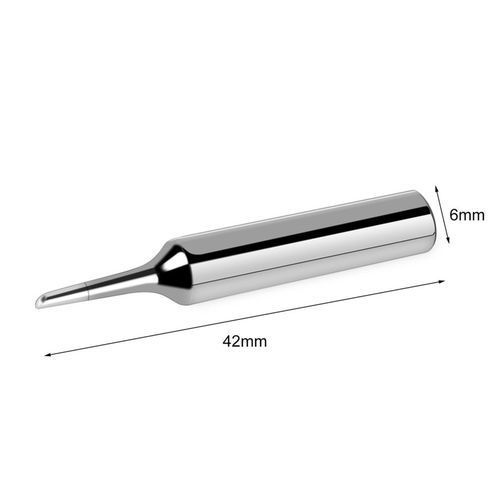 Replace Soldering Solder Leader-Free Iron Tip - Silver